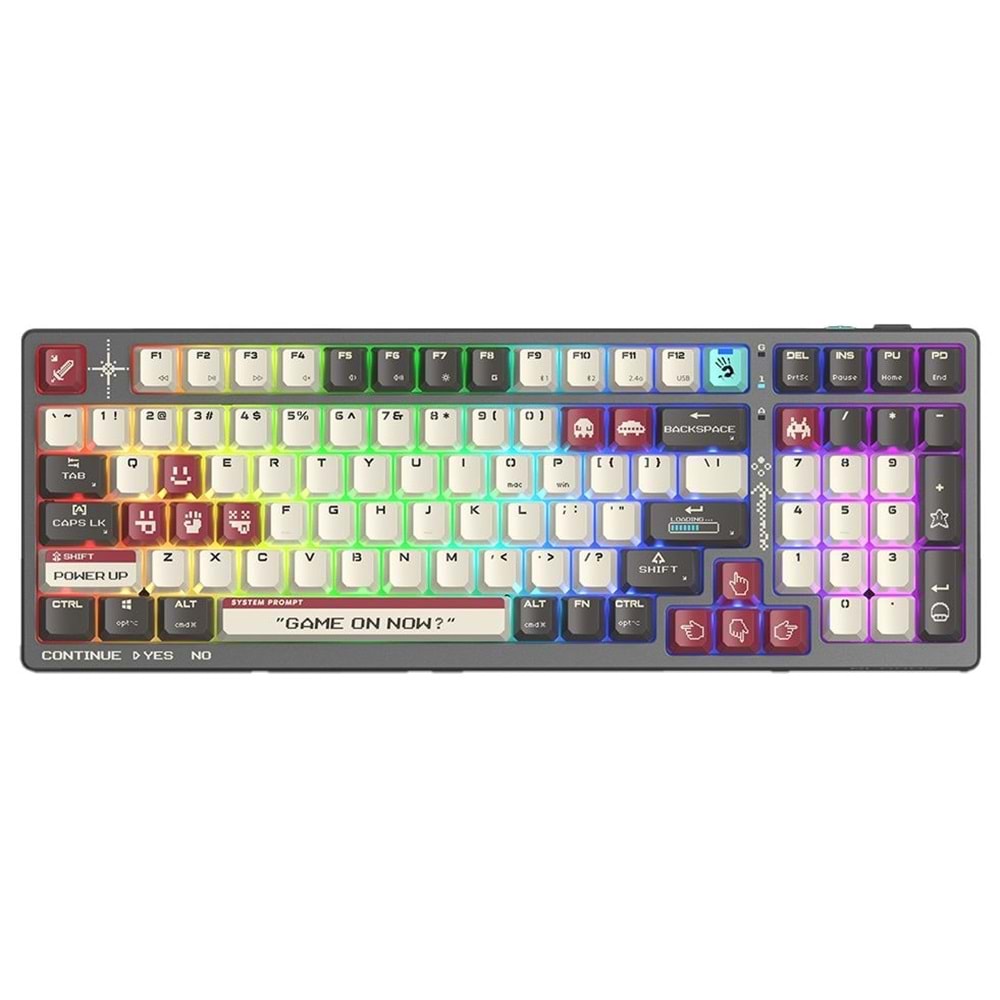 A4 Tech Bloody WS98 Q kablosuz mekanik oyun klavye