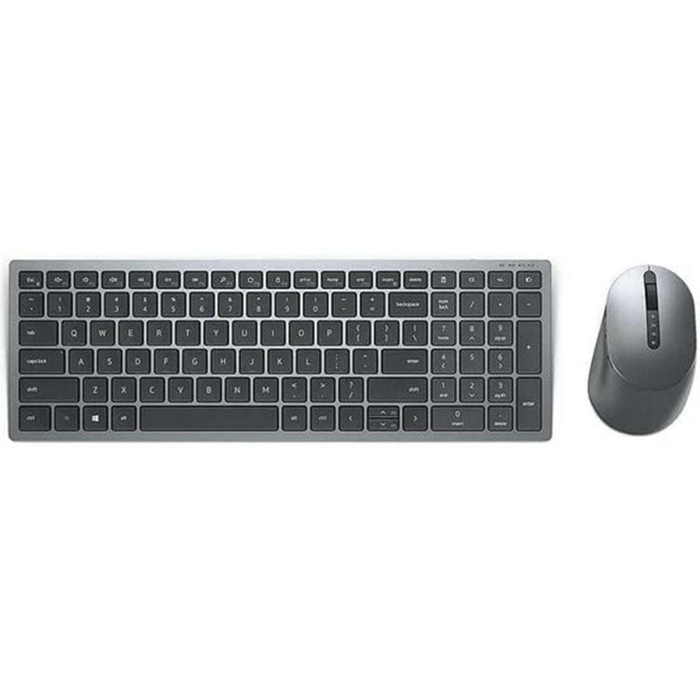 Dell KM7120W Kablosuz Klavye Mouse Set TR-Gri- Siyah 580-AIWJ (5397184289488)