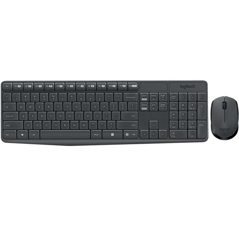 Logitech 920-007925 MK235 Kablosuz M.M Set
