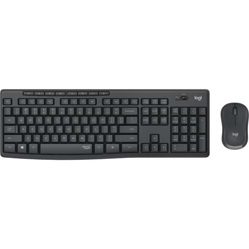 Logitech 920-009804 MK295 siyah kablosuz set
