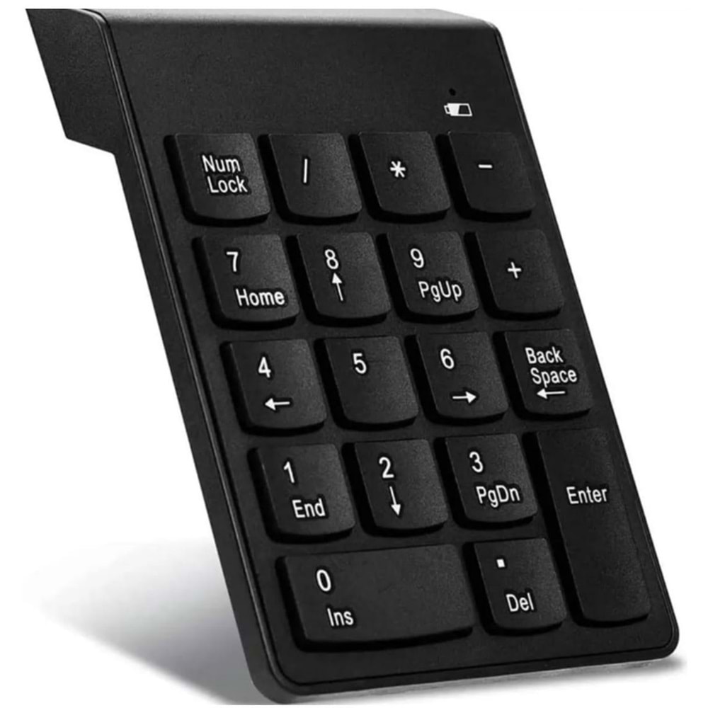 Daytona ZR26 tuşlu kablosuz nümerik key pad,siyah
