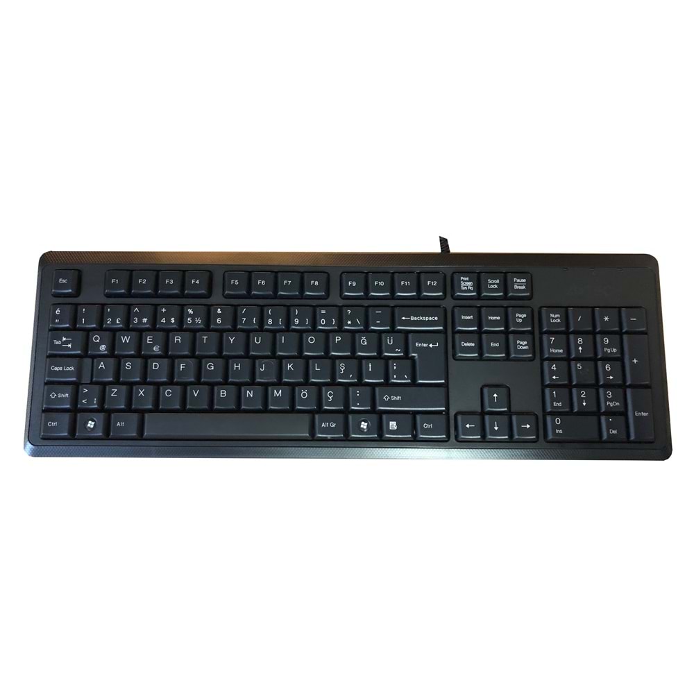 A4 Tech KR-92 USB Q siyah klavye