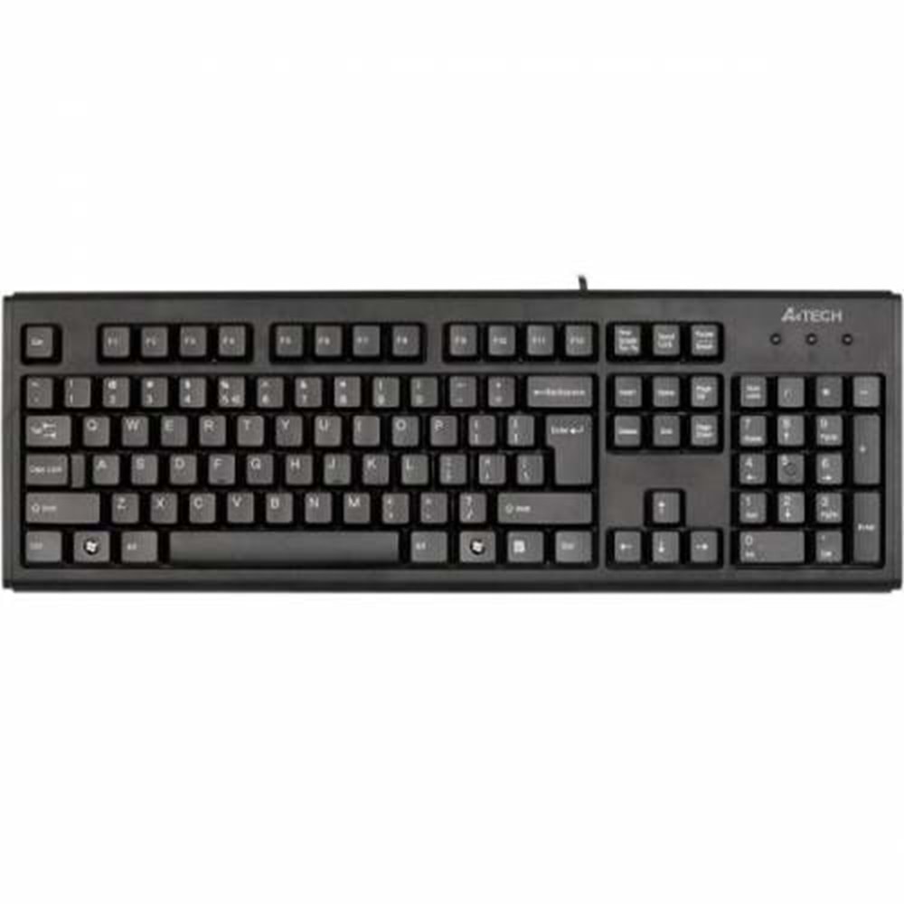 A4 Tech KM-720 USB Q siyah klavye