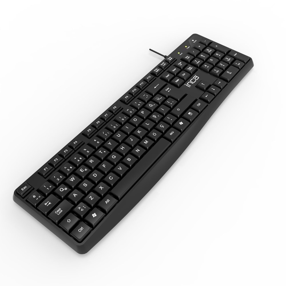 Inca IK-275QU USB Q Yumuşak tuşlu klavye,siyah
