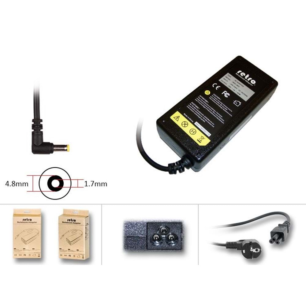 RETRO Sony 10.5V 4.3A 45W VGP-AC10V8 Notebook Adap