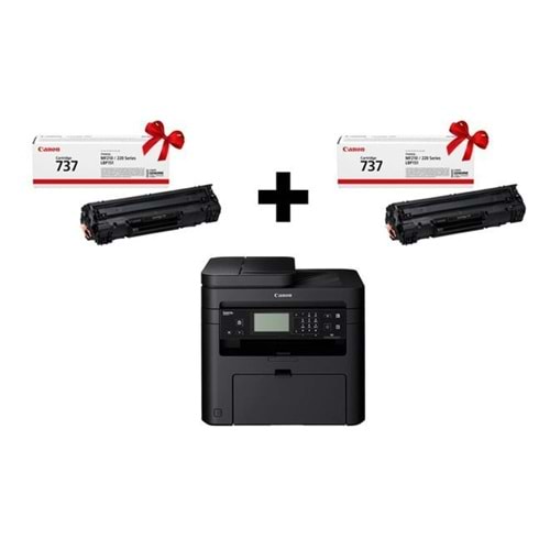 Canon Laser MF237W Tar-Fot-Fax Wi-Fi+2Toner Hediye