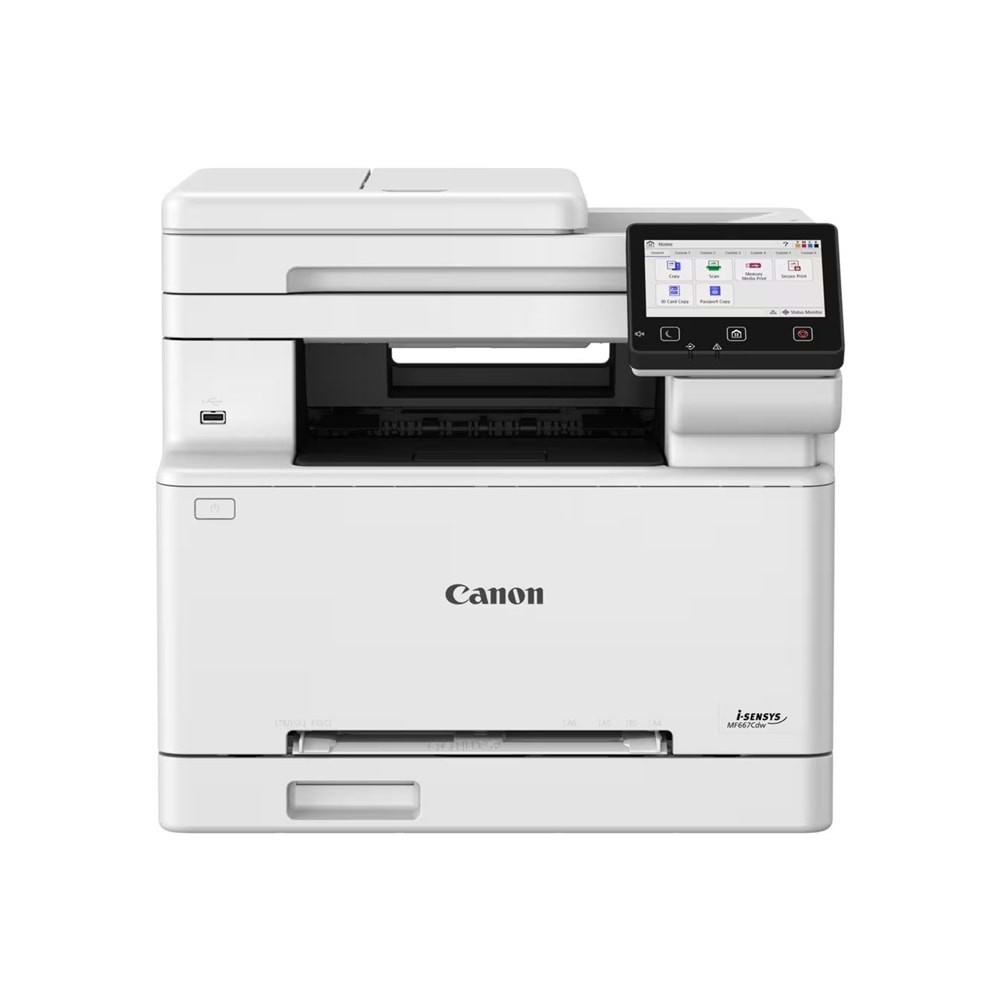 Canon Laser MF667CDW Renkli Yaz-Tar-Fot-Fax Ethernet