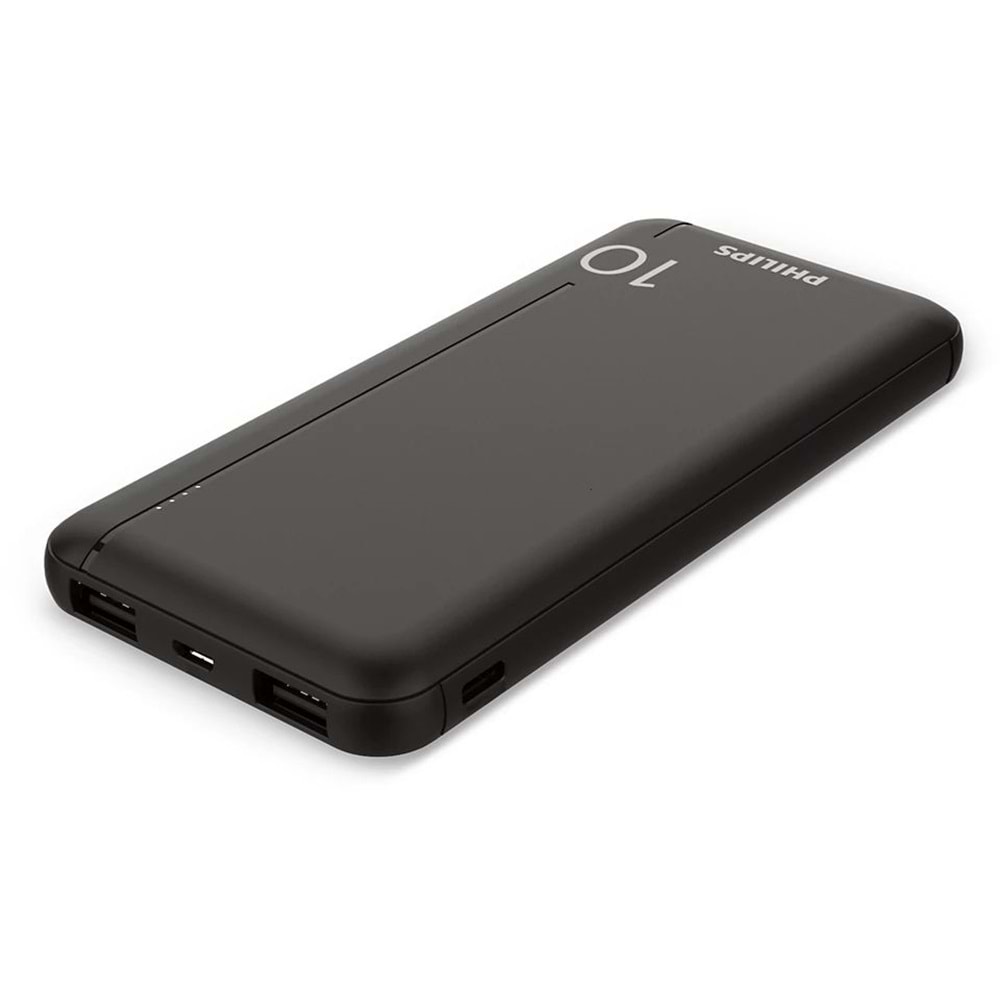 Philips DLP1810CB Powerbank 10.000Mh 2 Usb-A Usb-C Siyah