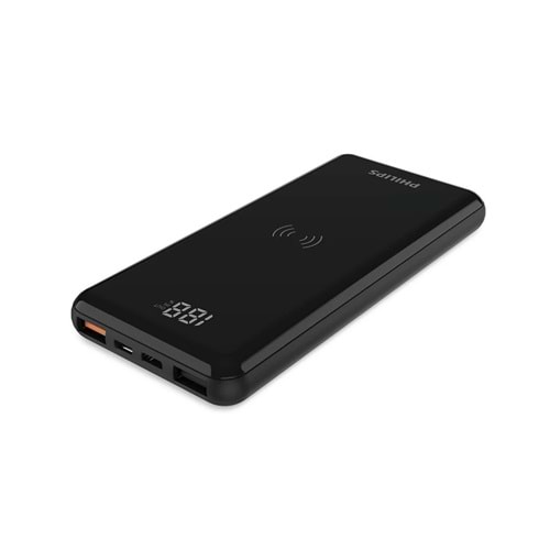 Philips DLP9520C/00 Wireless Powerbank 10000mah 15W Kablosuz şarj USB A ve USB C