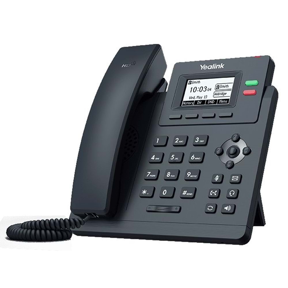 Yealink SIP-T31P Ip PoE'Lİ Masaüstü Telefon