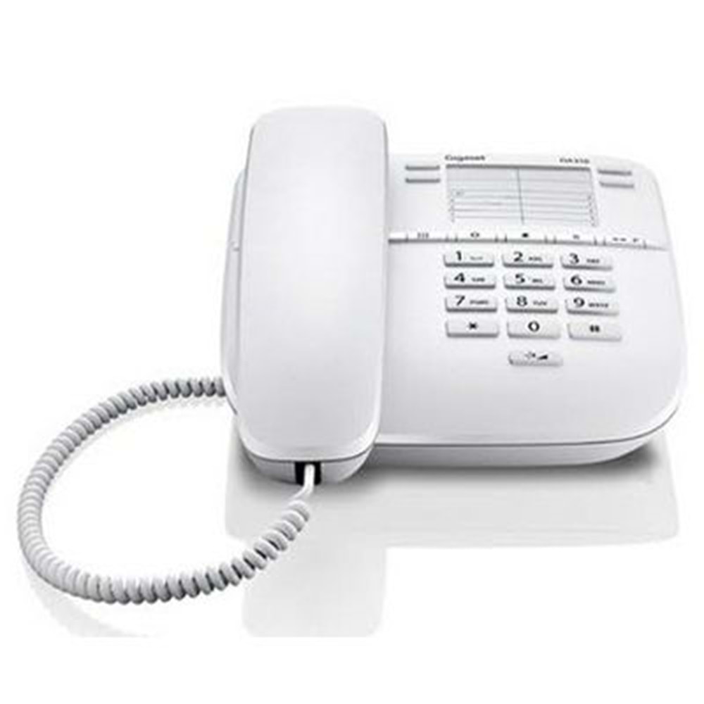 Gigaset DA310 Kablolu Telefon, Beyaz