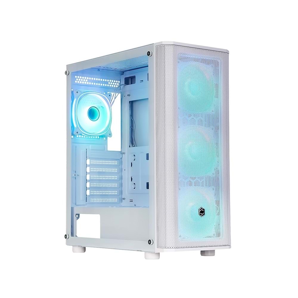 FRISBY 650 W OYUNCU KASA CM-106 80+ BEYAZ DOUBLE ARGB