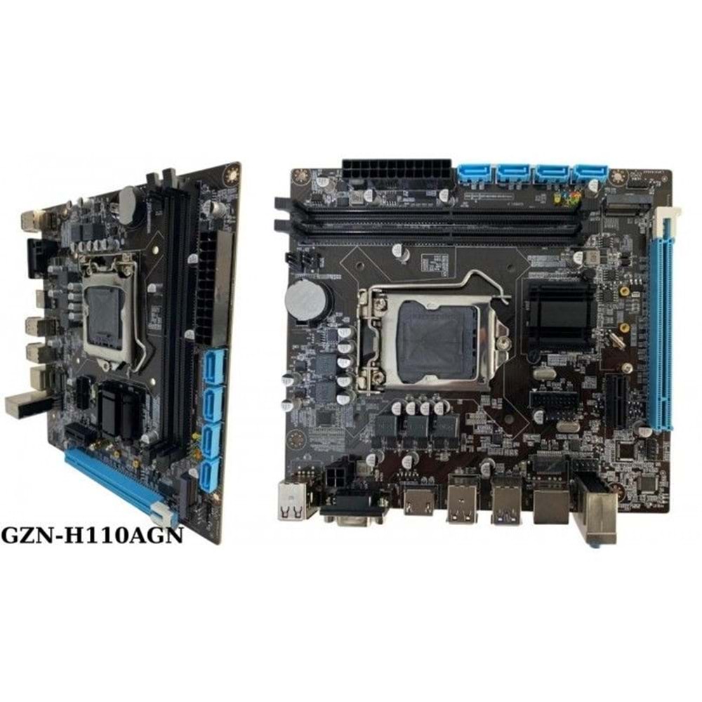 PRIMECOM GZN-H110 DDR4 NVME HDMI VGA1151p LAN KUTUSUZ