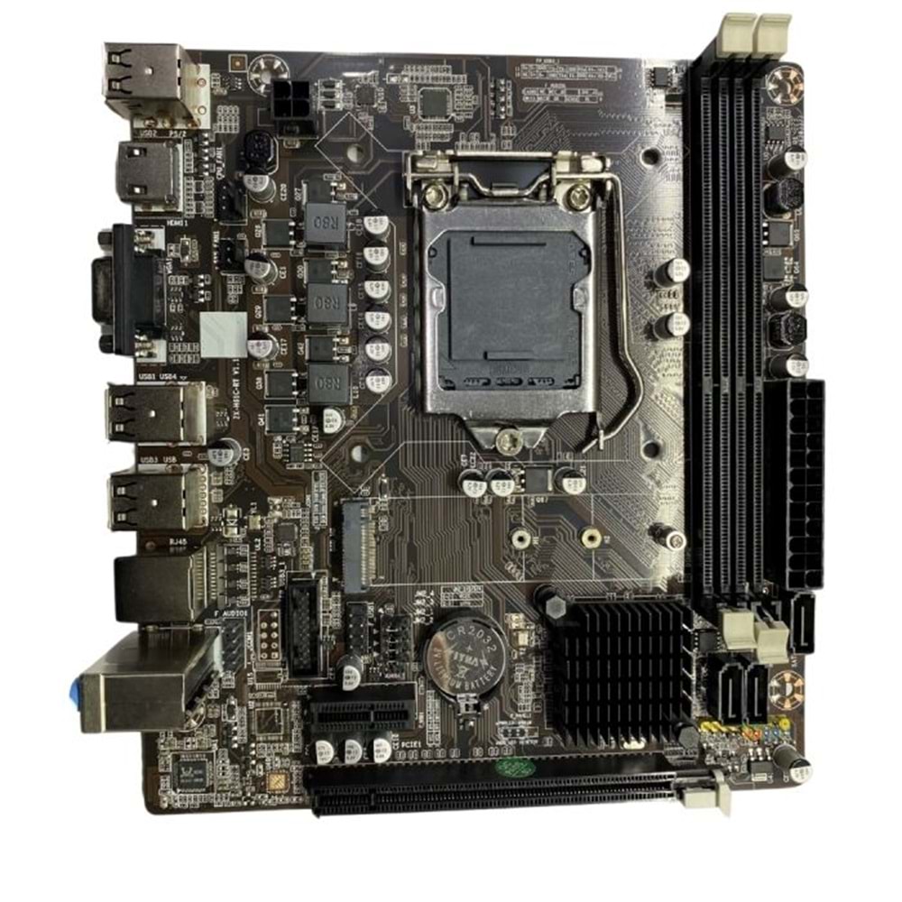 PRIMECOM MDJ-H61AGN DDR3 NVME HDMI 1155 PIN LAN GBit KUTUSUZ