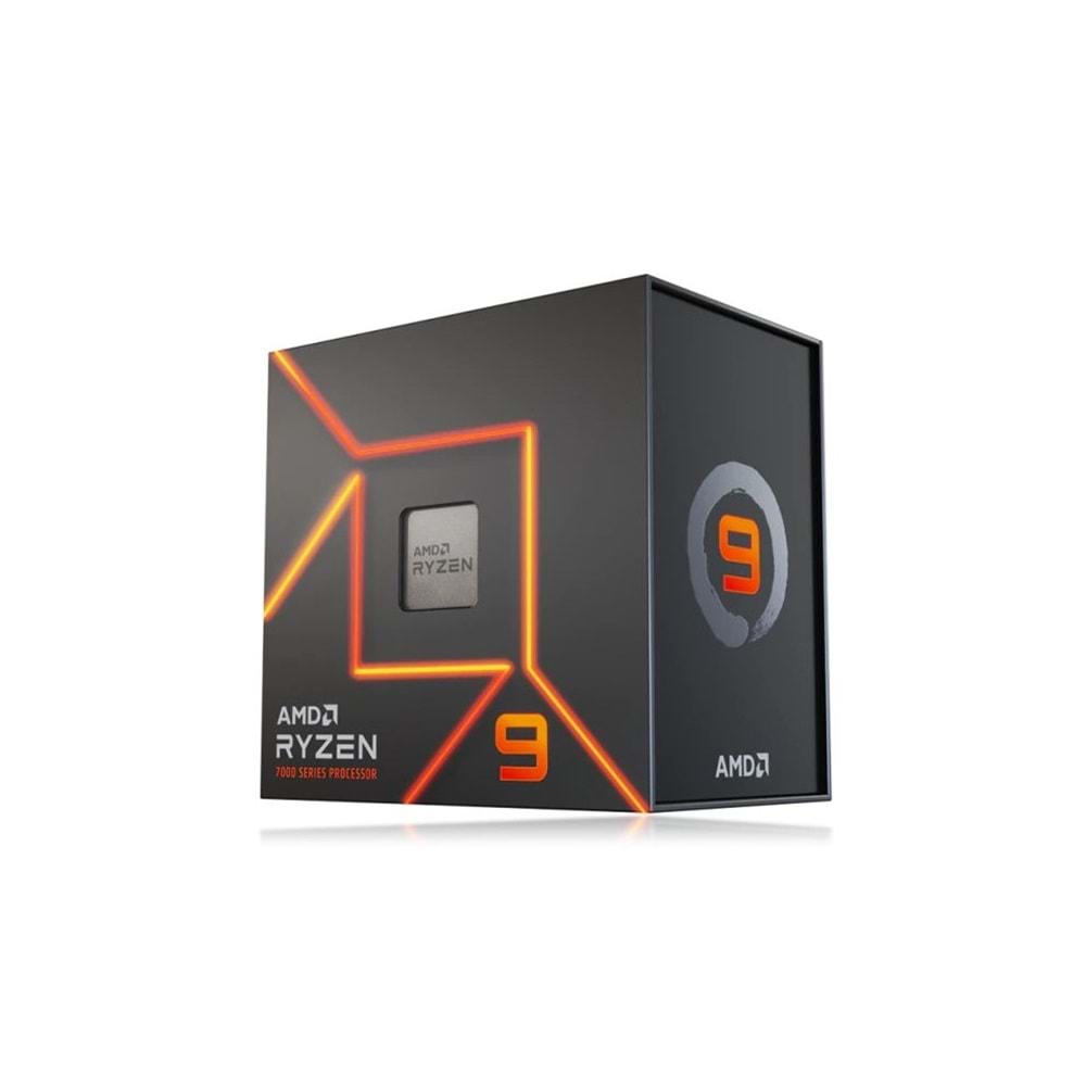 AMD RYZEN 9 7900X 4.7GHz 64MB AM5 BOX (FANSIZ) (17 Grafik Kart VAR
