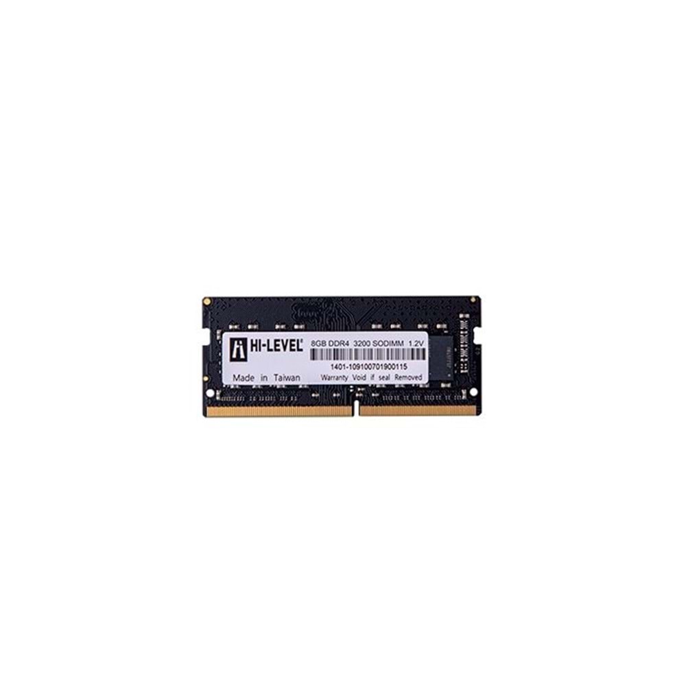 Hi-Level Notebook Ram 8Gb Ddr4 3200 MHz 1.2V HLV-SOPC25600D4/8G