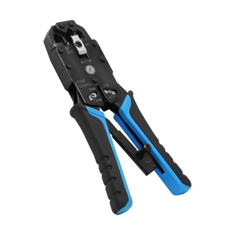 Frisby FA-7625P RJ11/12/45 Konnektör sıkma pensesi