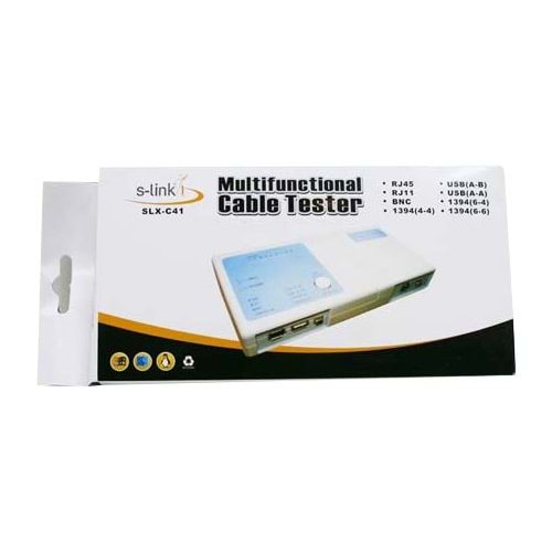 S-LINK SLX-C41 ÇOK FONKSİYONLU KABLO TEST CİHAZI