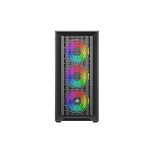 POWERBOOST 650W 80+ BRONZE PB-P705B 4-ARGB Fanlı Gaming Mid-Tower PC Kasası