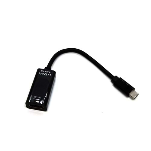 Beek BC-DSP-ADP-USBC-HU-015 15cm Tip-C => HDMI çev irici {Giriş:USB Type-C (Erkek)=>Çıkış:HDMI (D)}