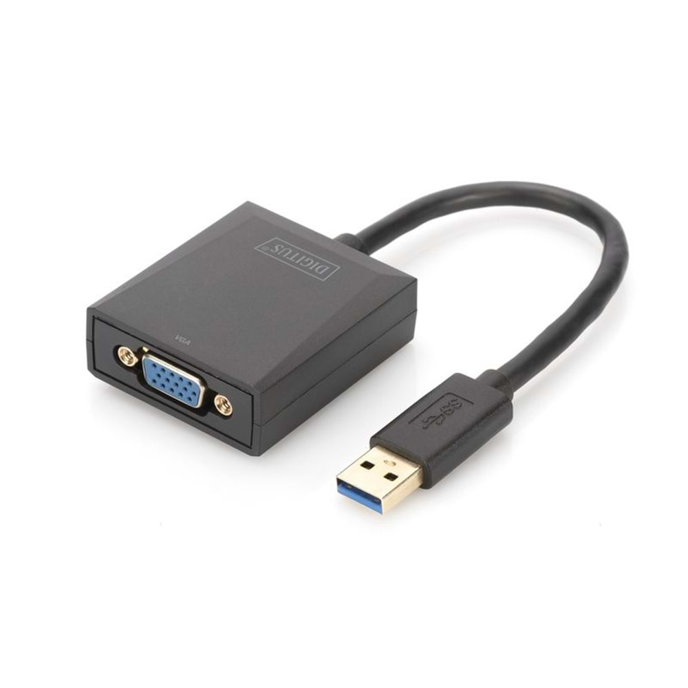 Digitus DA-70840 USB3.0 A(E)=>VGA (15) dişi çeviri çevirici