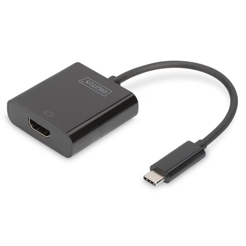 Digitus DA-70852 15cm USB3.1(Gen.1)Tip-C<=>HDMI A( (D)çevirici