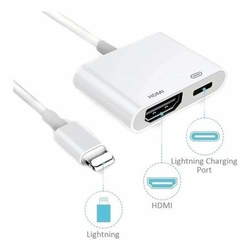 Daytona L8-HL iPhone lightning=>HDMI 4K 1080P çevirici