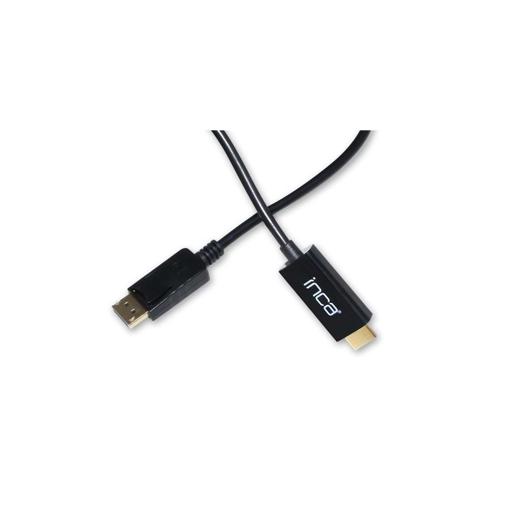 Inca IDPH-18T 1,8m Display Port=>Hdmi Kablo