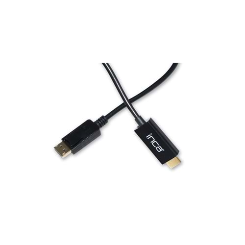 Inca IDPH-18T 1,8m Display Port=>Hdmi Kablo