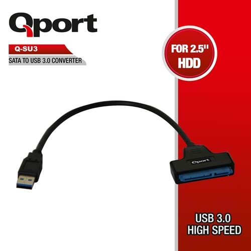 Qport Q-SU3 Sata=> USB3.0 çevirici