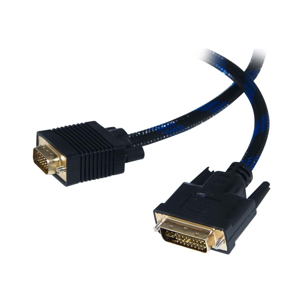 Qport Q-VDV 16cm DVI(24+5)=>VGA (E ) çevirici kabl