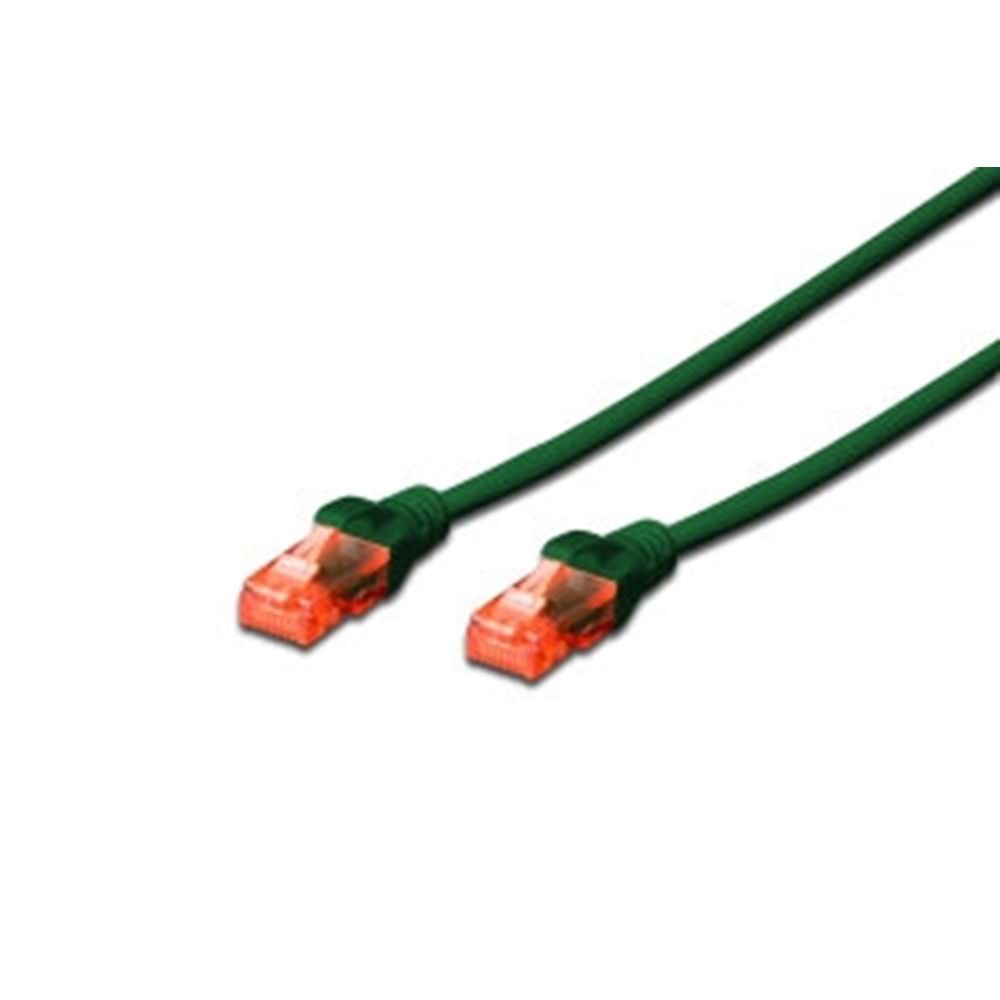 Digitus DK-1617-050/G 5m Cat 6 Patch,AWG 26,yeşil
