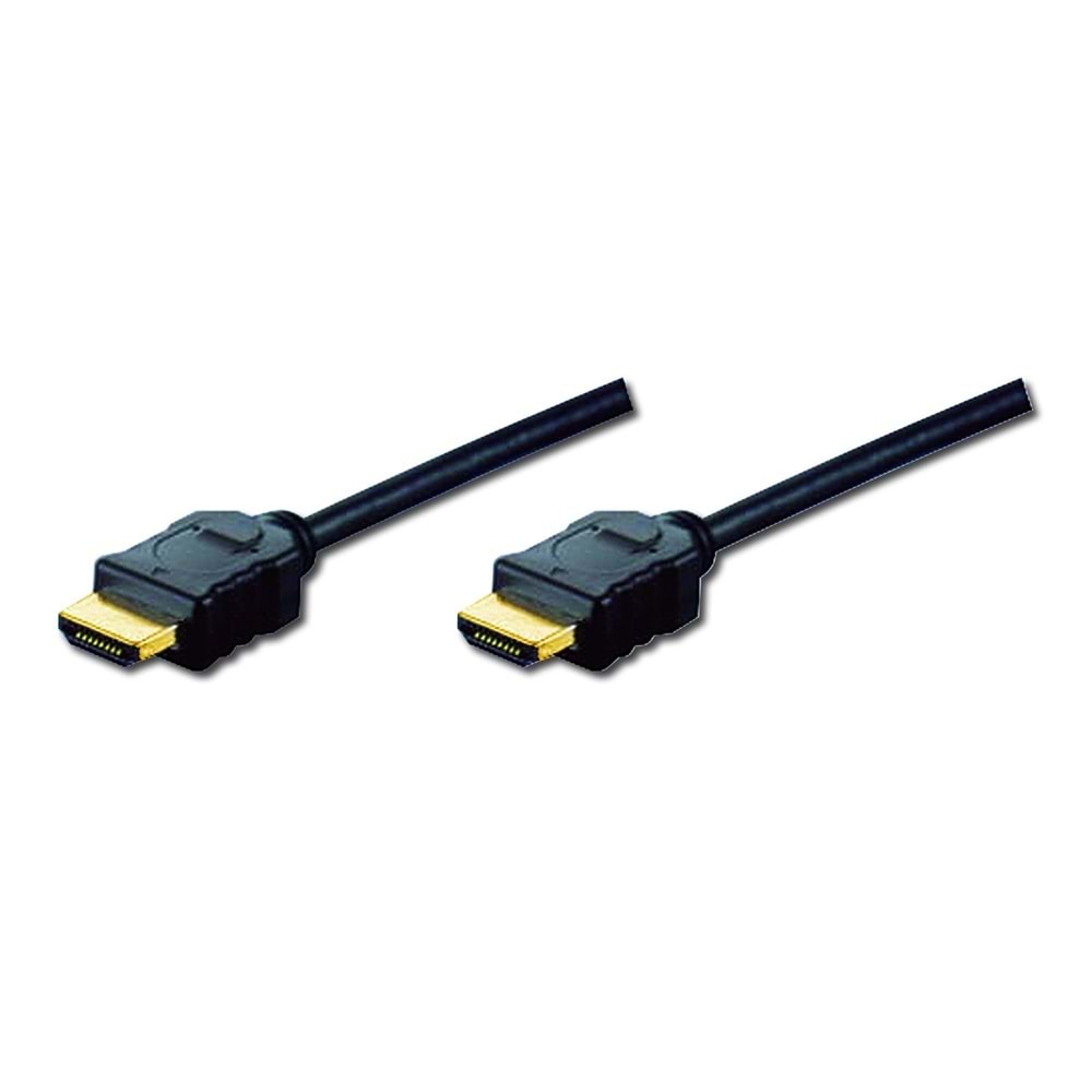Digitus AK-330107-010-S 1m HDMI H.S 4K altın kapla kaplama kablo