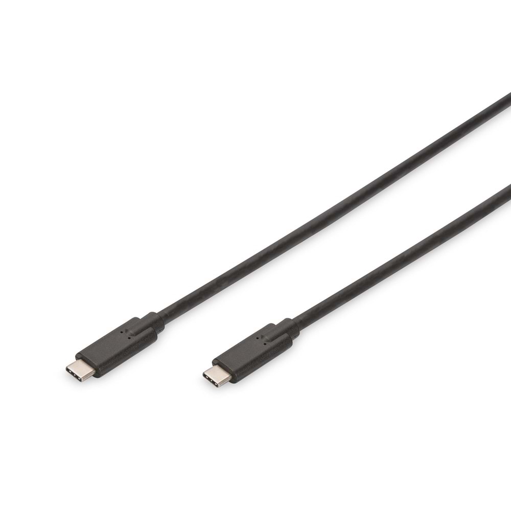 Digitus AK-300139-010-S 1m Usb Tip-C E/E Gen2,5A, 10GB kablo (Giriş: Usb Type-C => Çıkış:Usb Type-C)