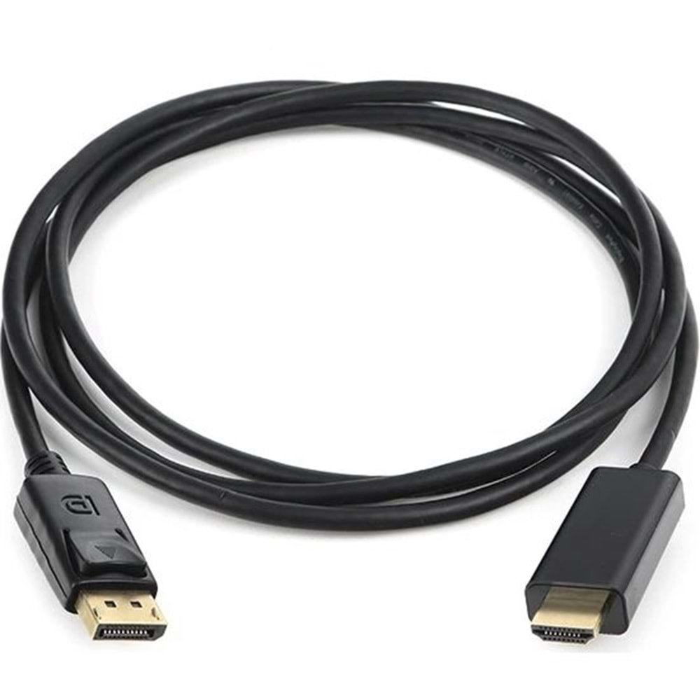 Dark DK-CB-DPXHDMIL180 1,8m Dp=>Hdmi kablo (Giriş:DisplayPort==>Çıkış:Hdmi) Golden tip 2160p