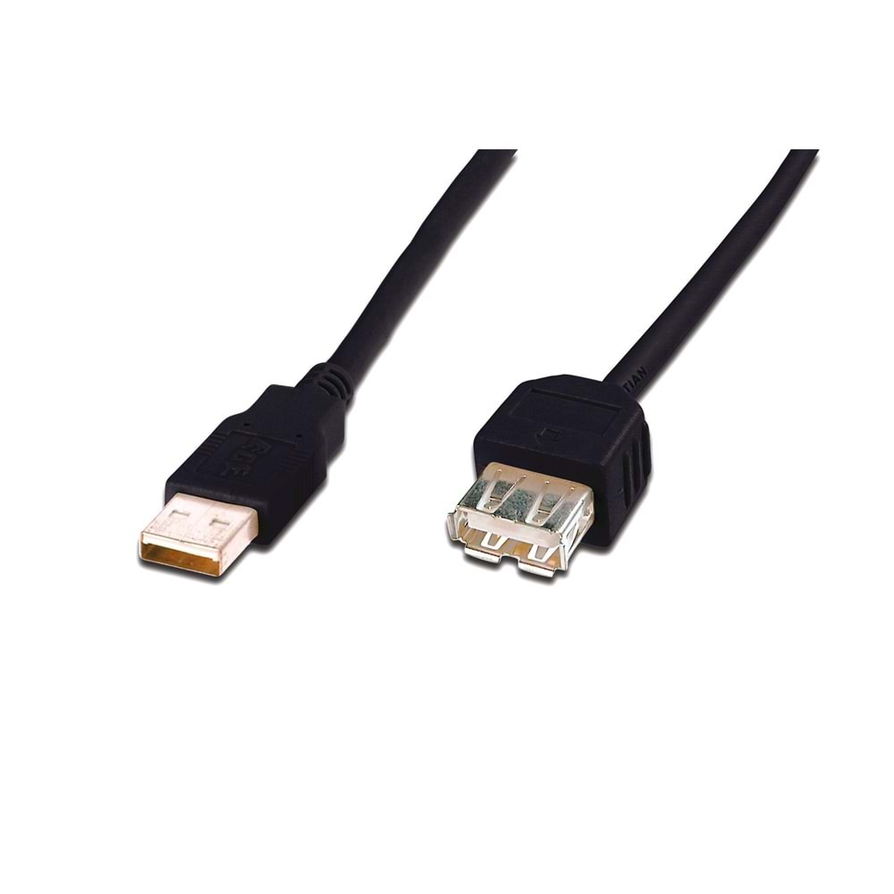 Digitus AK-300203-030-S 3.0m USB2.O AE/AD uzatma kablosu