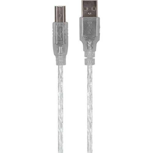 Oem USB250 5m USB2.0 AE/BE şeffaf yazıcı kablosu