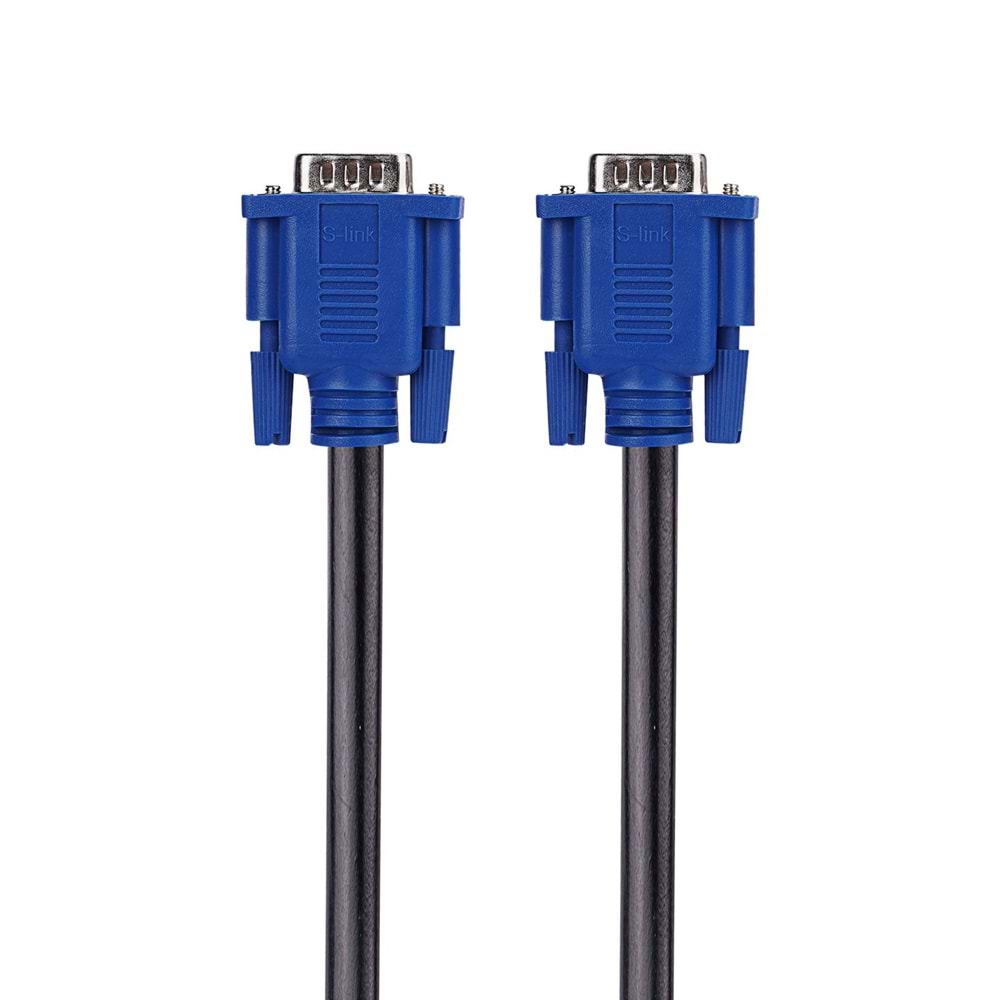 S-link SL-VGA19 5m feritli VGA kablosu