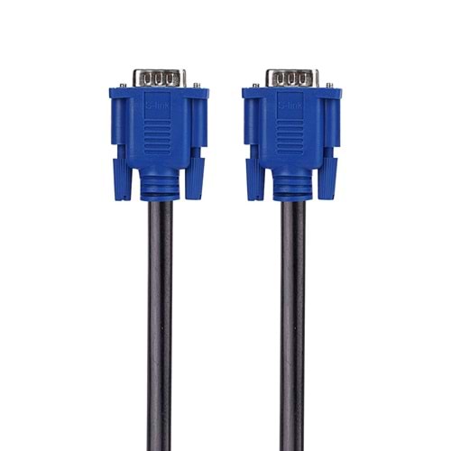 S-link SL-VGA19 5m feritli VGA kablosu