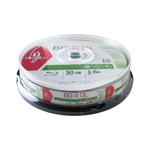 Iomega BD-R Printable 25Gb.10'lu Cakebox