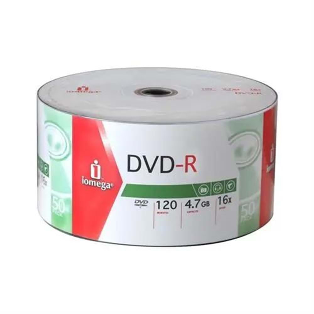 IOMEGA DVD-R 16X 50'li Spindle