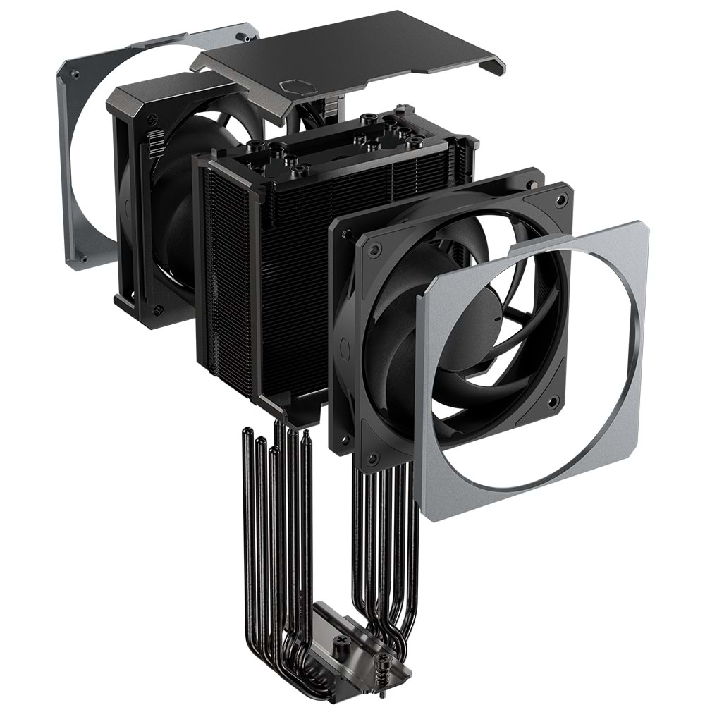COOLERMASTER HYPER 612 APEX MAP-T6PN-225PK-R1 AM5-1851p Hava Soğutmalı Dual İşlemci Fanı