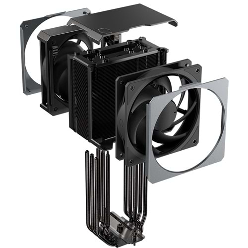 COOLERMASTER HYPER 612 APEX MAP-T6PN-225PK-R1 AM5-1851p Hava Soğutmalı Dual İşlemci Fanı