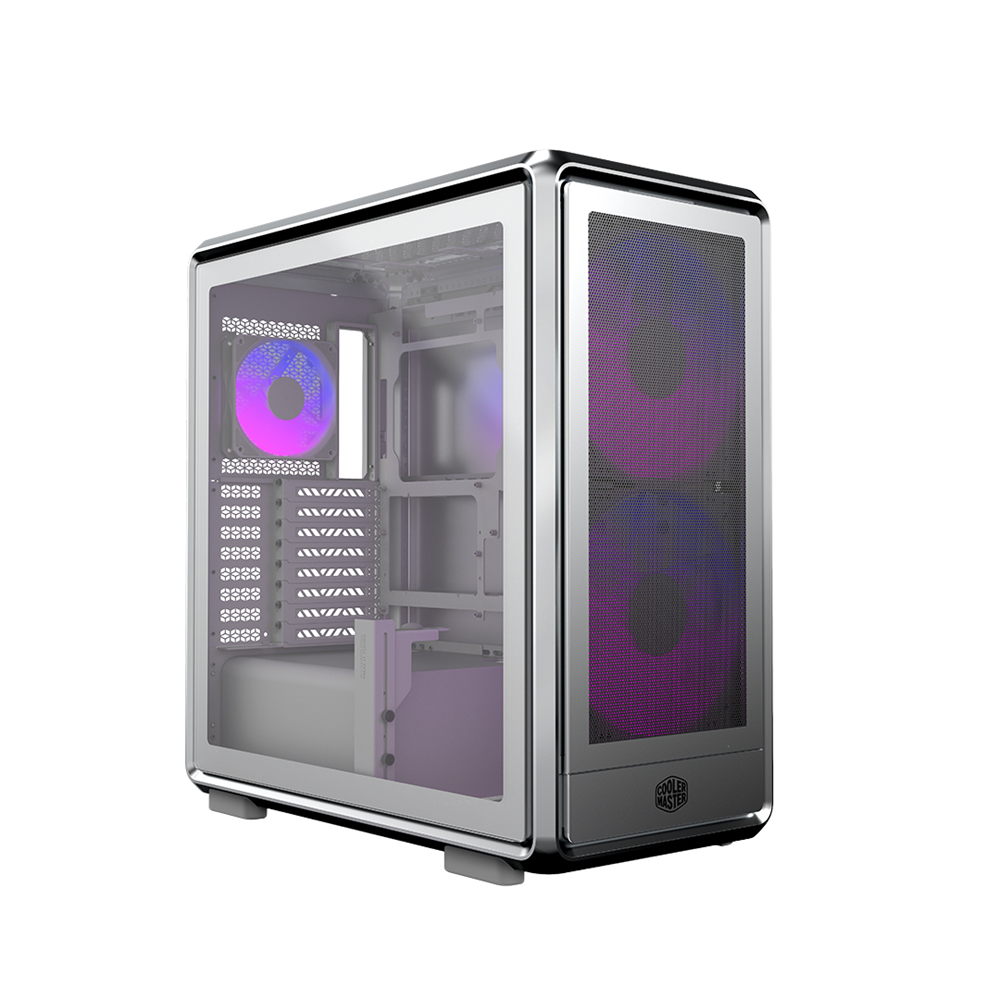 COOLERMASTER MASTERFRAME 600 MESH 2-20CM Fanlı Gaming Mid-Tower PC Kasası Gümüş