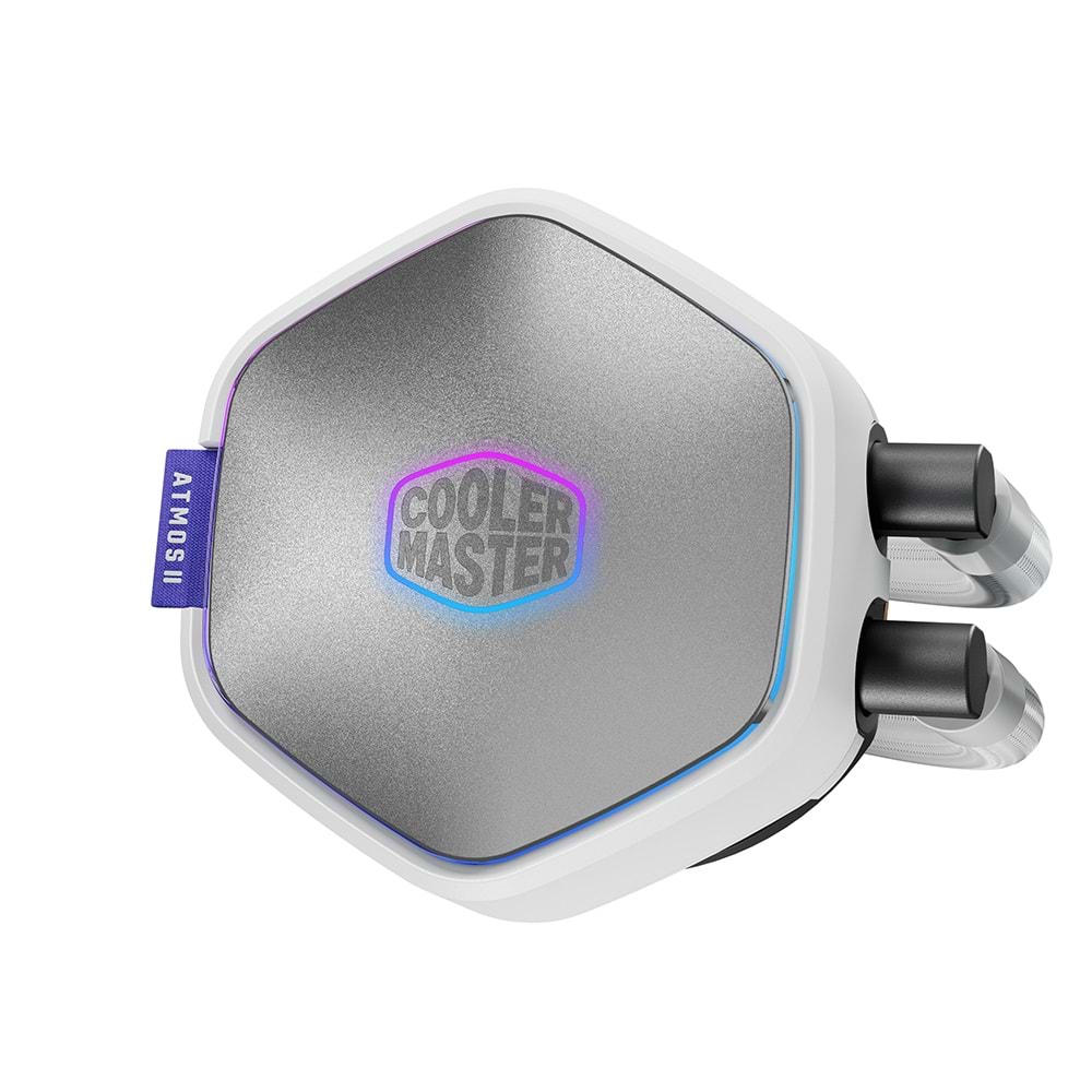 COOLERMASTER 360MM ATMOS II 360 MLX-D36M-A25SZ-PW ARGB AM5-1851p Sıvı Soğutmalı İşlemci Fanı Beyaz