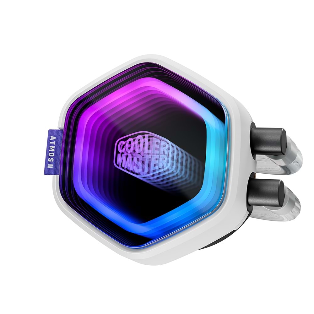 COOLERMASTER 360MM ATMOS II 360 MLX-D36M-A25SZ-PW ARGB AM5-1851p Sıvı Soğutmalı İşlemci Fanı Beyaz