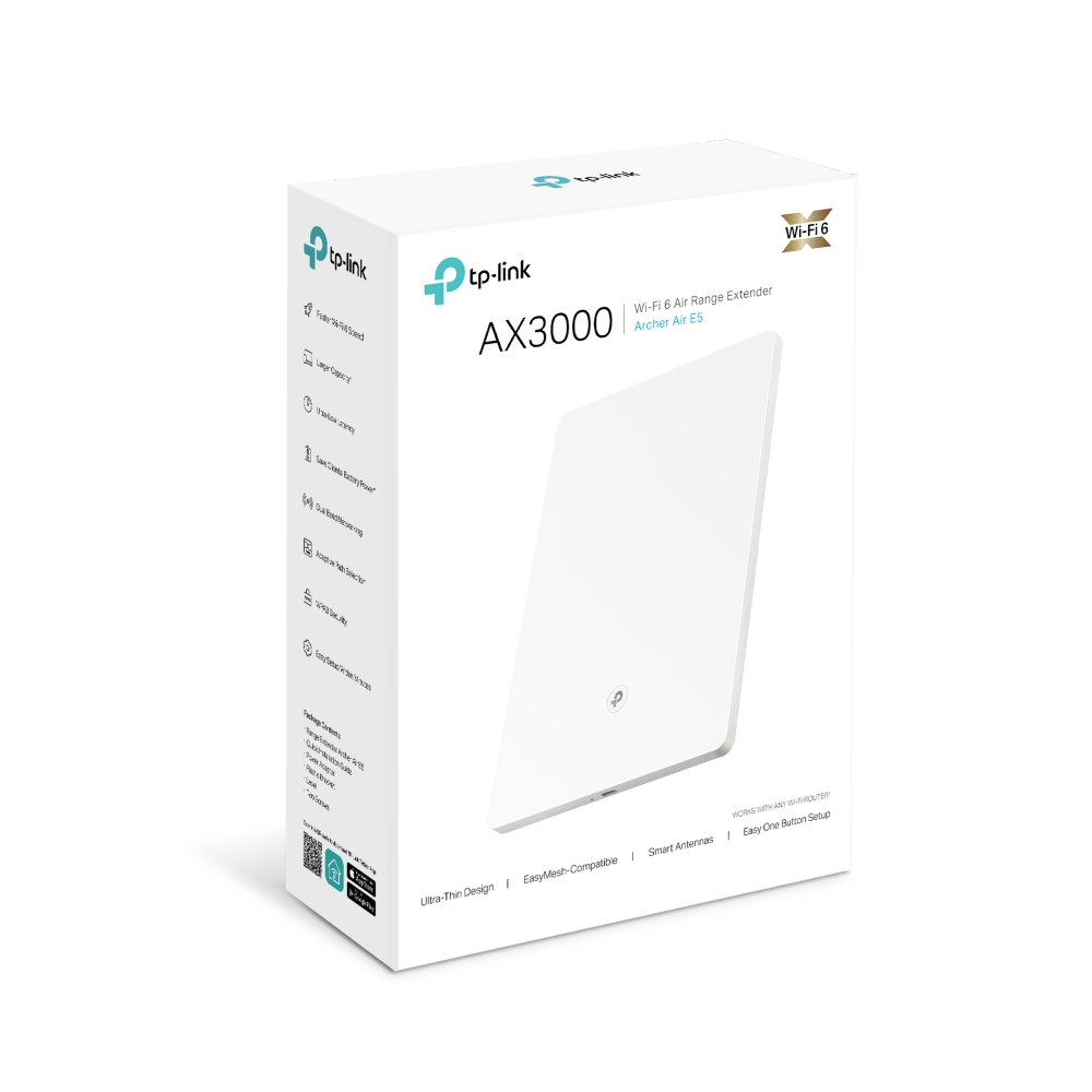 TP-LINK ARCHER AIR E5 WIFI6 AX3000 Menzil Genişletici
