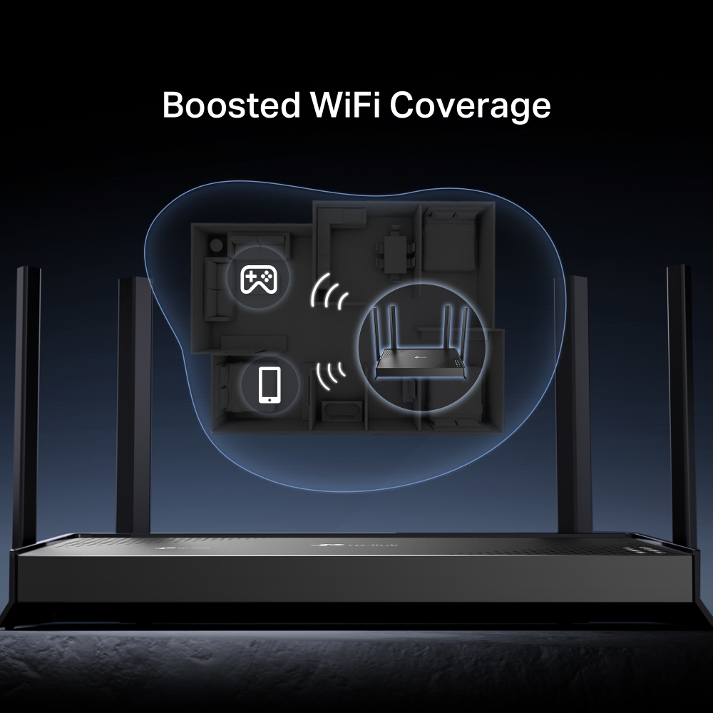TP-LINK ARCHER BE220 WIFI7 BE3600 Ev Ofis Tipi Router