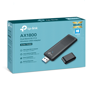 TP-LINK Archer TX20U Wıfı6 AX1800 USB Kablosuz Adapter