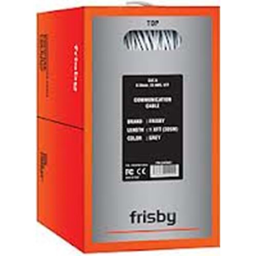 FRISBY 305metre 23AWG CAT6 Utp Kablo FR-CAT601